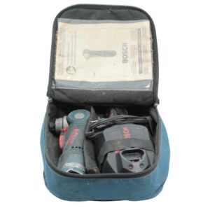 Bosch PS10 Cordless Angle Driver Kit – 12V Max, with Battery, Charger, and Bag