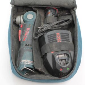 Bosch PS10 Cordless Angle Driver Kit – 12V Max, with Battery, Charger, and Bag