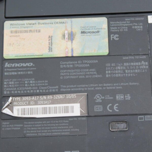 Lenovo ThinkPad X201 Tablet – Intel Core i7 L620, 4GB RAM, 12.1" Convertible Touchscreen