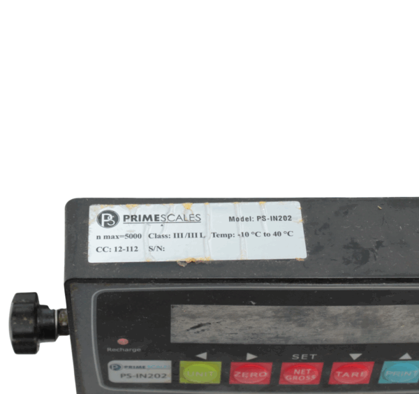 Prime Scales PS-IN202 Weighing Scale Indicator LCD Display Screen