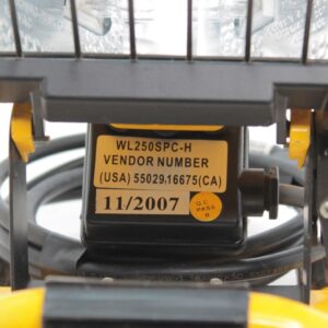 Workforce Halogen Worklight Model WL250SPC-H – 250W Portable Halogen Work Light