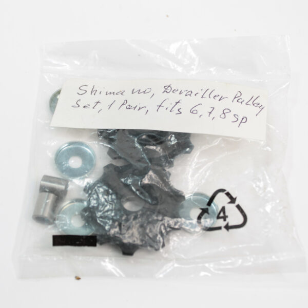 Shimano Derailleur Pulley Set 1 Pair fits 6 7 8 sp