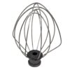 6-Wire Whisk Whip Beater for KitchenAid 6-Quart Stand Mixer (KN256WW Compatible)