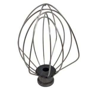 6-Wire Whisk Whip Beater for KitchenAid 6-Quart Stand Mixer (KN256WW Compatible)
