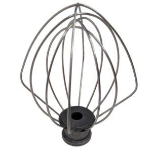 6-Wire Whisk Whip Beater for KitchenAid 6-Quart Stand Mixer (KN256WW Compatible)