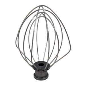 6-Wire Whisk Whip Beater for KitchenAid 6-Quart Stand Mixer (KN256WW Compatible)