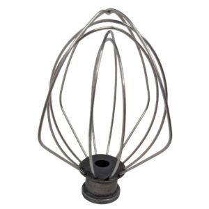 6-Wire Whisk Whip Beater for KitchenAid 6-Quart Stand Mixer (KN256WW Compatible)