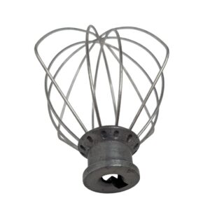 6-Wire Whisk Whip Beater for KitchenAid 6-Quart Stand Mixer (KN256WW Compatible)