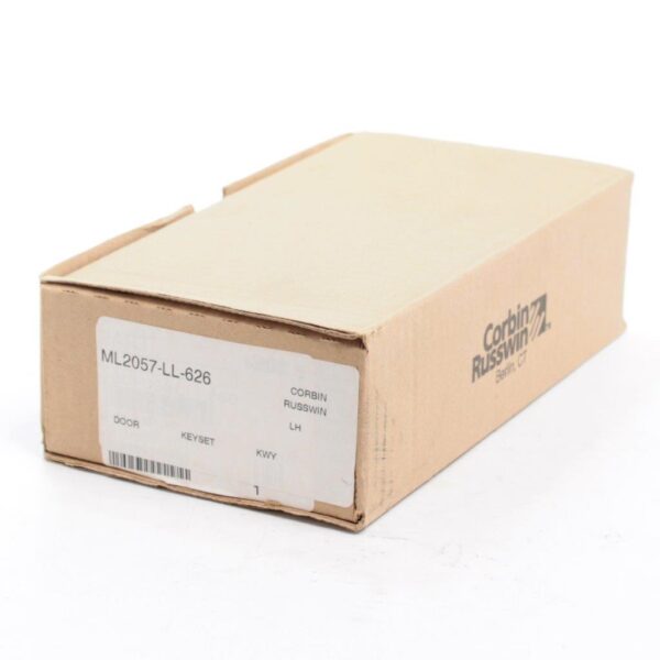 Corbin Russwin ML2057-LL-626 Grade 1 Mortise Lockbody, Storeroom/Closet Function, Satin Chrome Finish