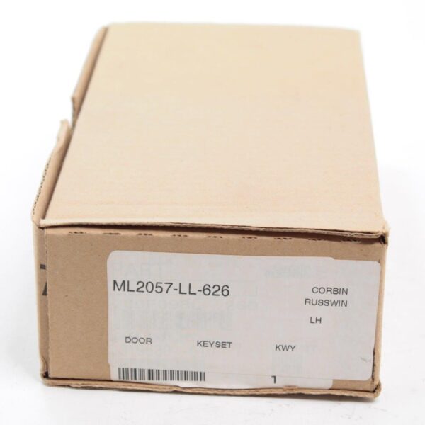 Corbin Russwin ML2057-LL-626 Grade 1 Mortise Lockbody, Storeroom/Closet Function, Satin Chrome Finish