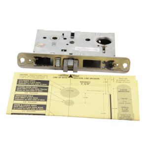 Corbin Russwin ML2057-LL-626 Grade 1 Mortise Lockbody, Storeroom/Closet Function, Satin Chrome Finish
