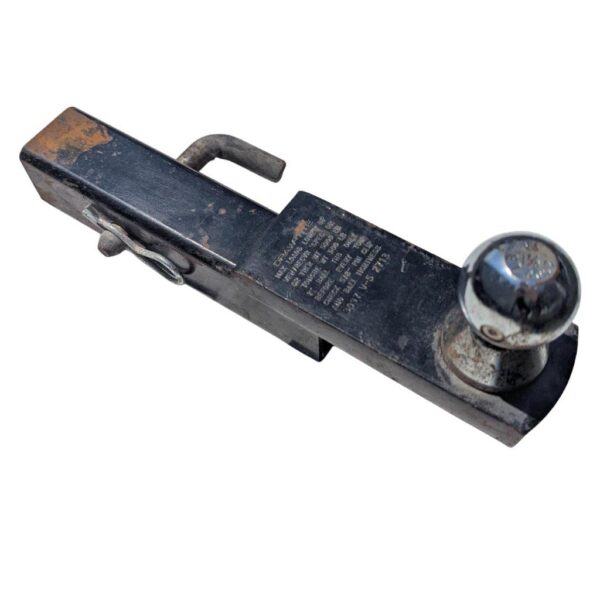 Draw-Tite 3097V5 Class III Steel Trailer Hitch Ball Mount with 2" Ball, 1" Shank, 5000 lb GTW, 500 lb TW