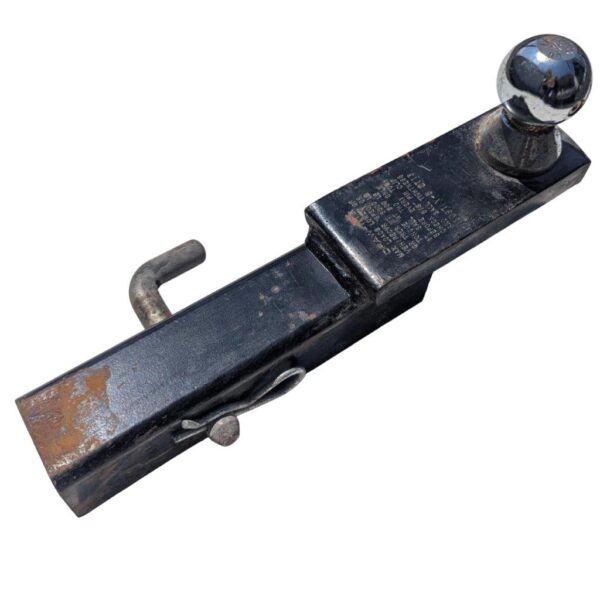 Draw-Tite 3097V5 Class III Steel Trailer Hitch Ball Mount with 2" Ball, 1" Shank, 5000 lb GTW, 500 lb TW