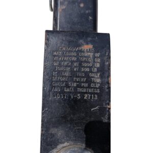 Draw-Tite 3097V5 Class III Steel Trailer Hitch Ball Mount with 2" Ball, 1" Shank, 5000 lb GTW, 500 lb TW
