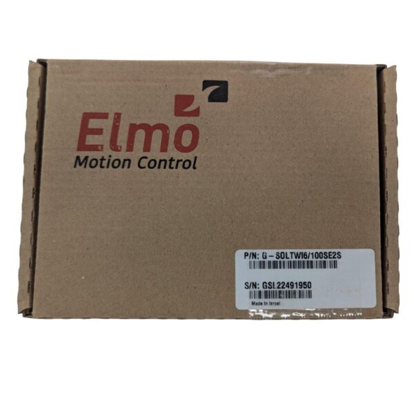 Elmo Motion Control G-SOLTWI6/100SE2S Gold Solo Twitter Servo Drive – 6A, 100V