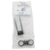 TerraCycle Accessory Mount Set – 100x100mm with Dual 1-1/8″ Clamps, CNC Aluminum, Black Anodized, Fully Adjustable