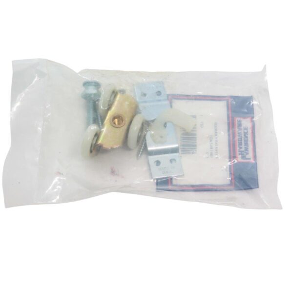 New Lawrence Hardware 572 Universal Pocet Door Rollers 3 Wheel Extra Duty Hanger, 100 LBS each