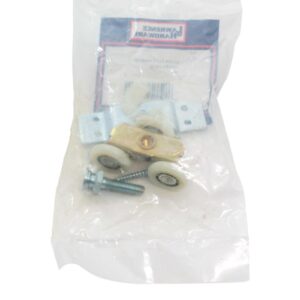 New Lawrence Hardware 572 Universal Pocet Door Rollers 3 Wheel Extra Duty Hanger, 100 LBS each