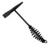 RADNOR™ Model S-20 14 oz Steel Chipping Hammer with Cone & Chisel Head, 10″ Coil Handle – Drop-Forged, Black Finish