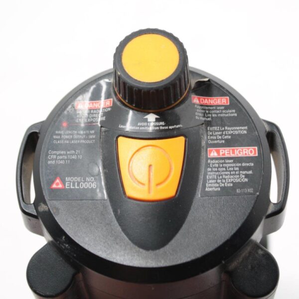 Ryobi AirGrip™ ProCross ELL0006 Self-Leveling Laser Level with Vacuum Mount