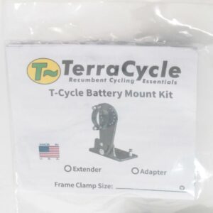 Terra Cycle T-cycle Standard Shelf Battery Mount and Battery Mount Vertical Plate