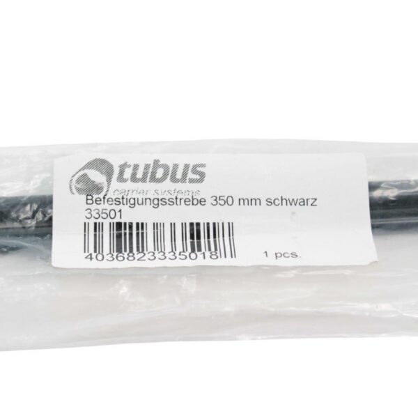 Tubus Racktime Mounting Stay Straight Black 350mm