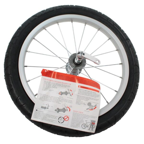 Bicycle wheel 16x1.7544-305 with quick release hub