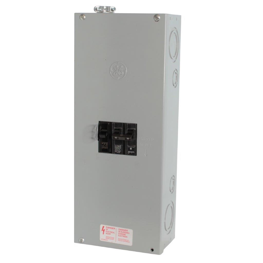 GE TQL100F mod.10 Circuit Breaker Enclosure w Circuit Breakers 1x15 and 2x30 A | Chicago HVAC tools and supplies GE TQL100F mod.10 Circuit Breaker Enclosure w Circuit Breakers 1x15 and 2x30 A