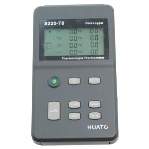 HUATO-S220-T8-Eight-Channel-Thermocouple-Data-Logger-Range-200-to-1800°C_3 | Chicago HVAC tools and supplies