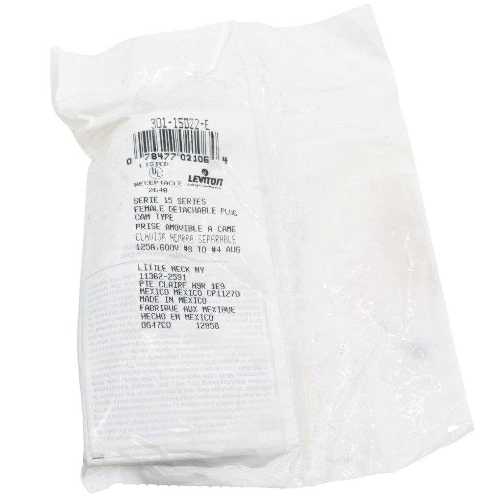 Leviton-301-15D22-E-15-series-female-detachable-plug-cam-type_3 | Chicago HVAC tools and supplies