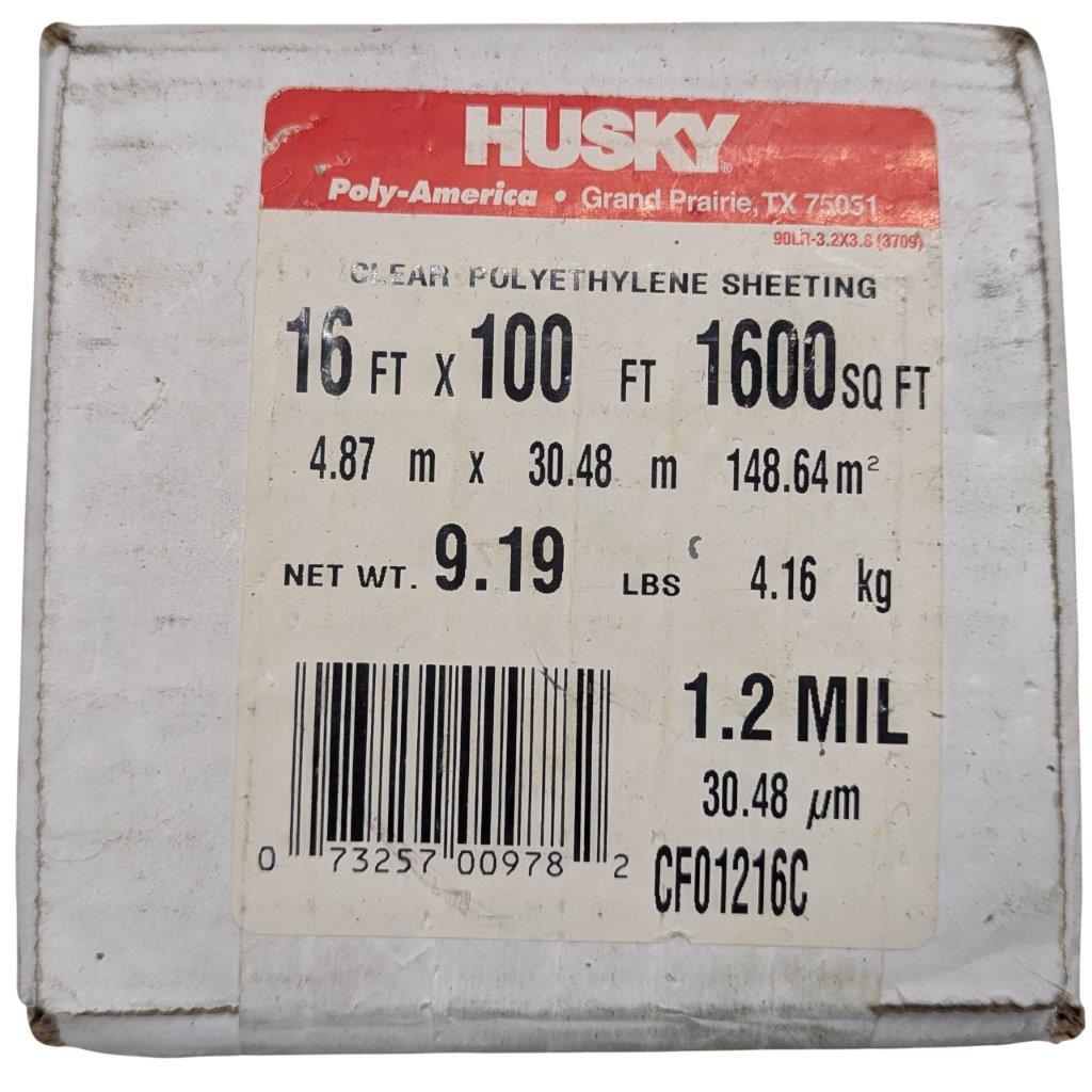 husky-16-x-100-1-2mil-clear-poly-film-744337_3 | Chicago HVAC tools and supplies