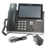 Yealink SIP-T48S Ultra-Elegant Gigabit VoIP IP Phone with 7” Touchscreen Display and HD Voice, PoE Capable, Includes Power Adapter