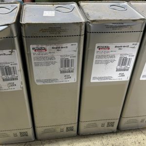 Lincoln Electric Shield-Arc 70+ ED012849 E8010-G Welding Electrodes 5/32" x 14" 50 lb Steel Can
